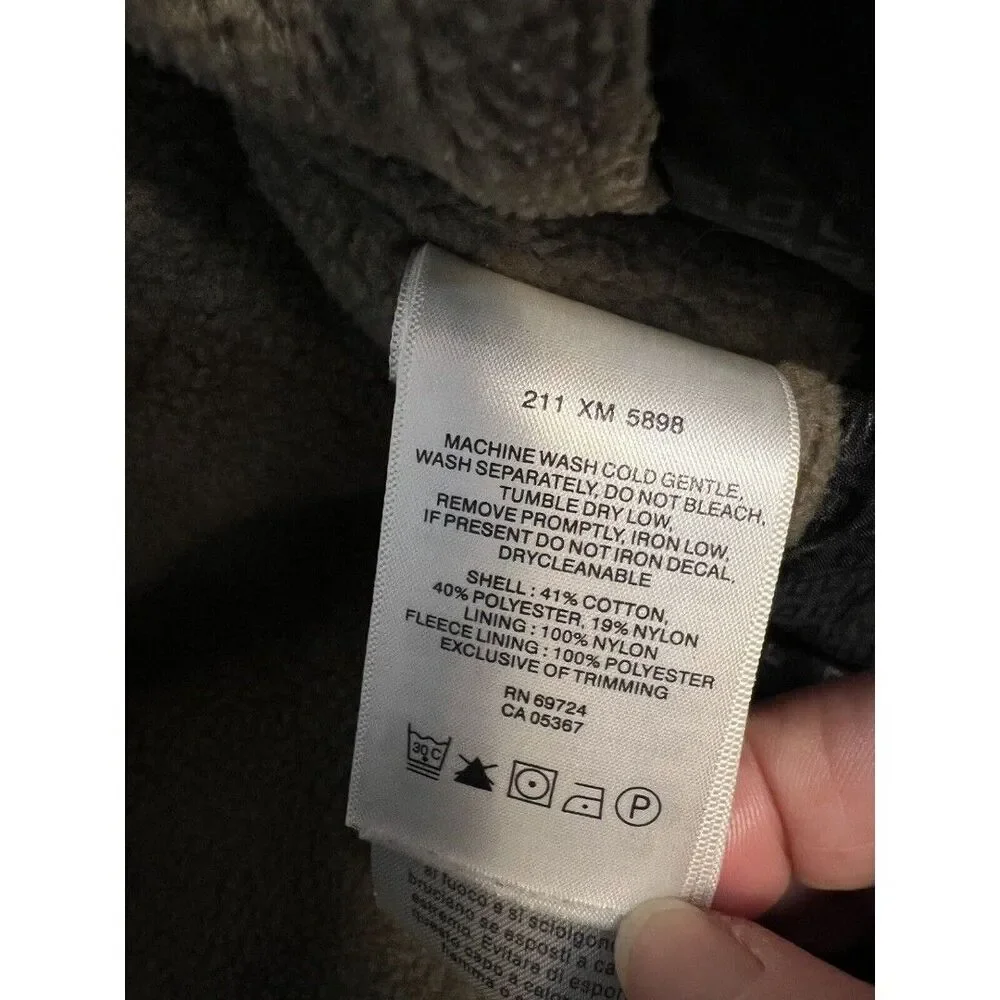 Columbia Fleelined Jacket Men’s Large Charcoal Gray